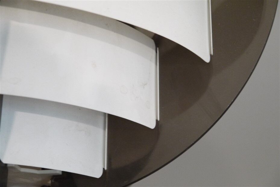 Danish plexi pendant lamp by Brylle and Jacobsen 1970