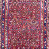Tapis ancien persan hamadan fait main 120x204 cm