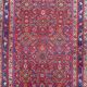 Handmade ancient persian hamadan carpet 120x204 cm