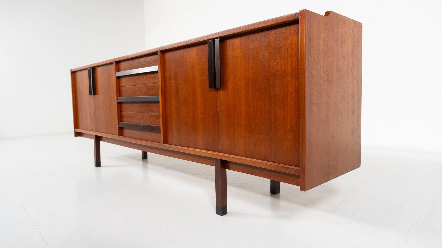 Mid-Century Modern Sideboard, Teak, Italy, 1960s