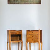 Pair of bedside or side tables Louis XV