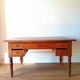 Grand bureau bois & cuir