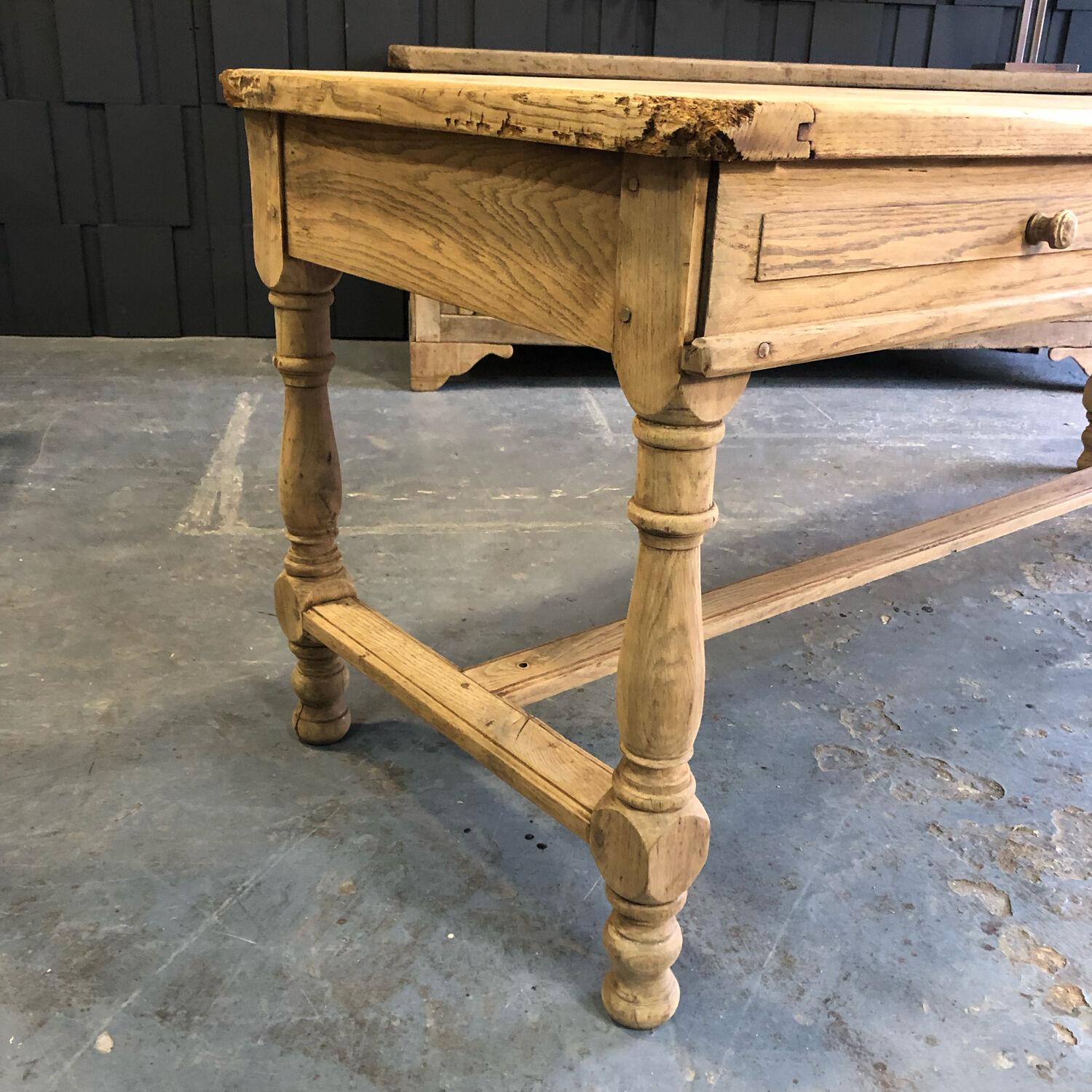 Oak farmhouse table XIXth