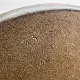 Black Valley stoneware pie dish, 1960s