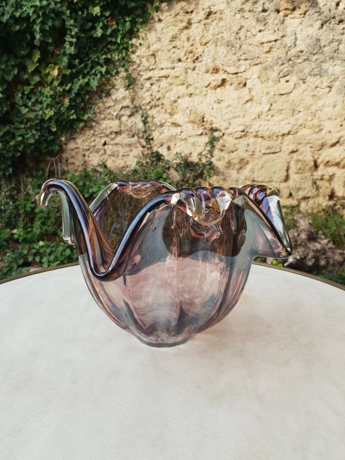 Murano glass bowl 1970