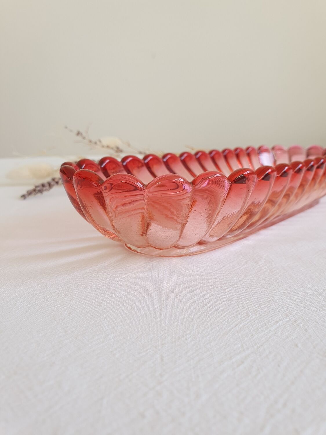 Antique Baccarat crystal bowl