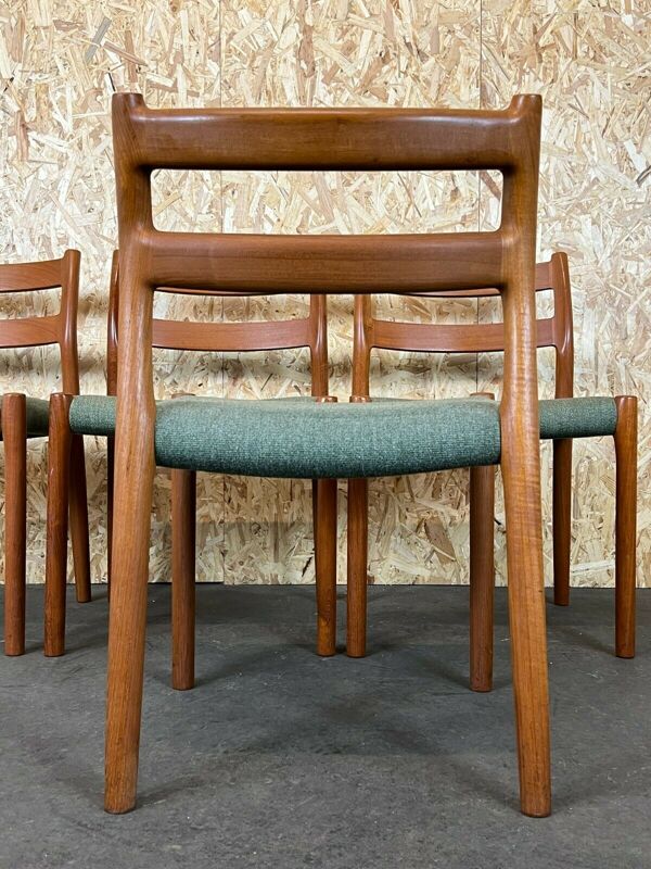 Chaises de Niels O. Möller pour J.L. Moller’s 60/70