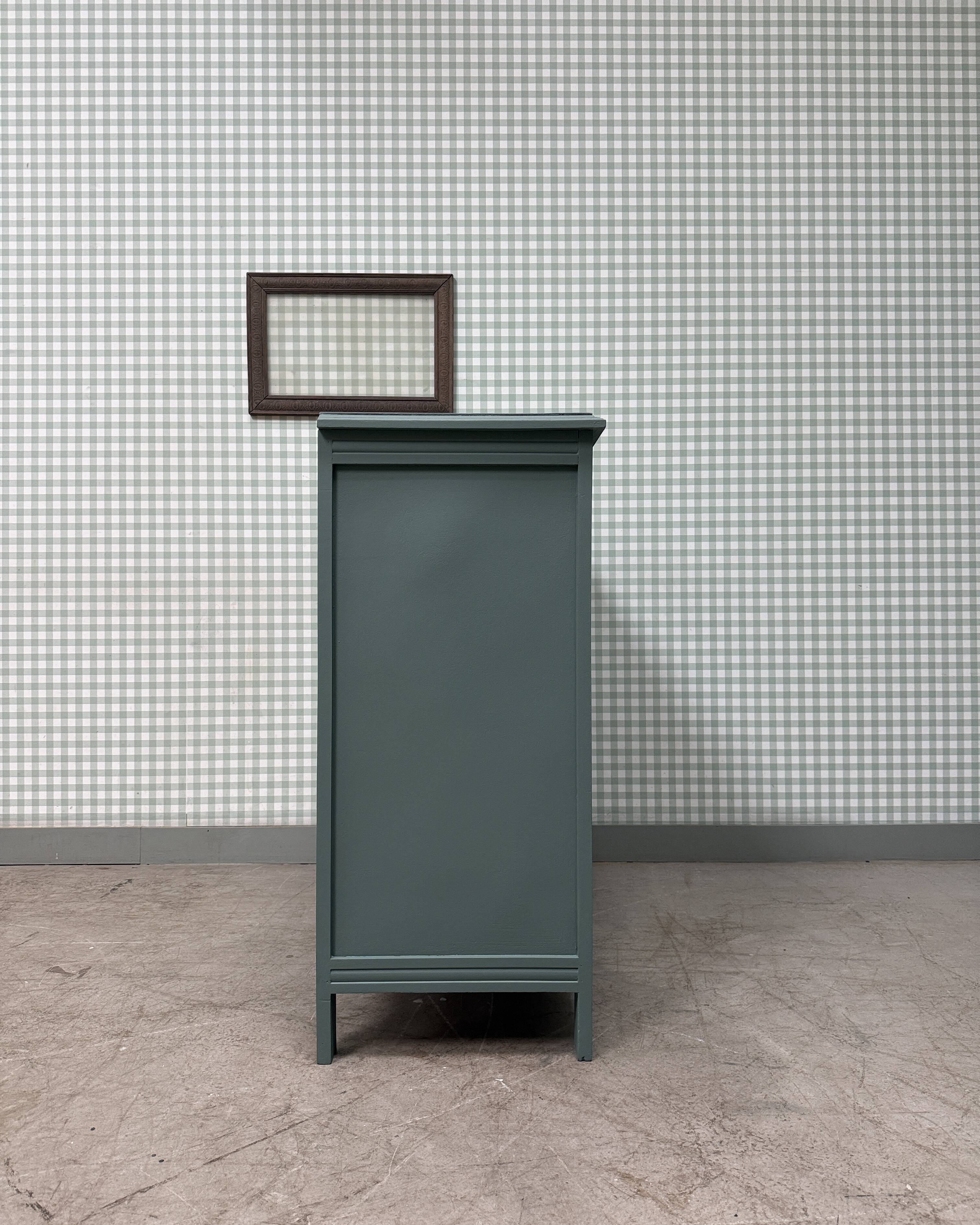 Buffet art déco vert (rénové)