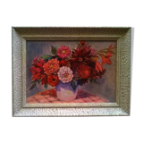 Painting "In the Vase of Flowers" by René Ruby