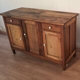 Base de commode en pin de campagne, sud de l'Italie, fin du XIXe siècle