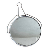 Vintage round barber mirror