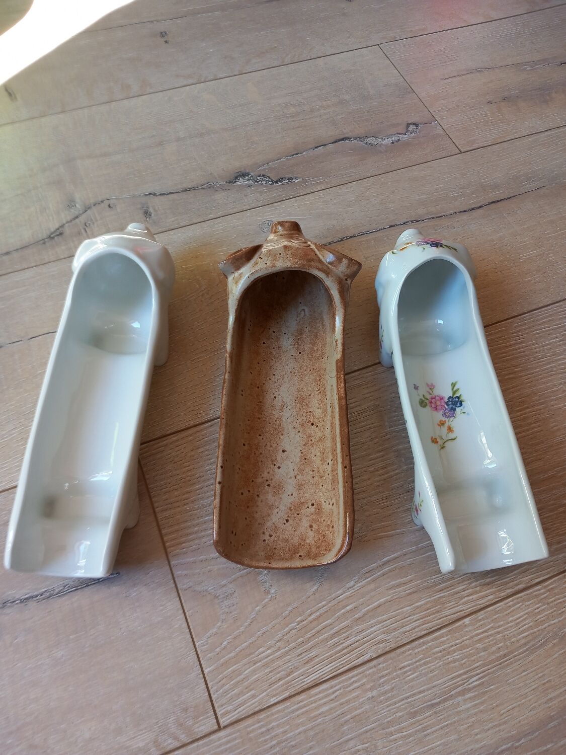 1 lot de 3 plats "tête de cochon" à  saucisson
