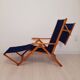 Vintage rehabilitable beach bed, Fratelli Reguitti production