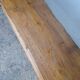 Bench 144 cm old patinated solid wood
