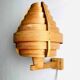 Mounted Pine Veneer Conical Wall Lamp By Hans-Agne Jakobsson For Markaryd, Sweden 1960S
