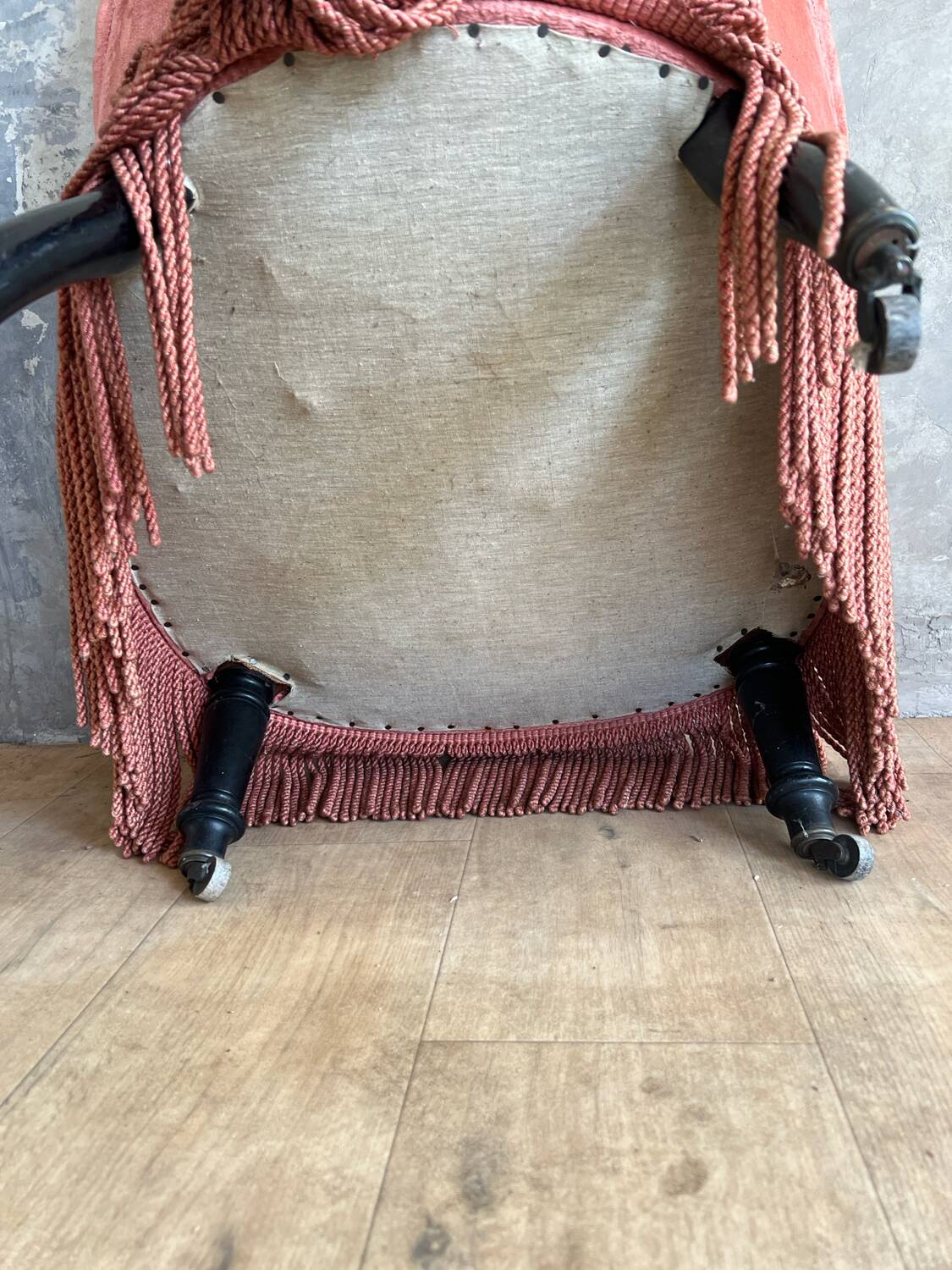 19th century toad armchair