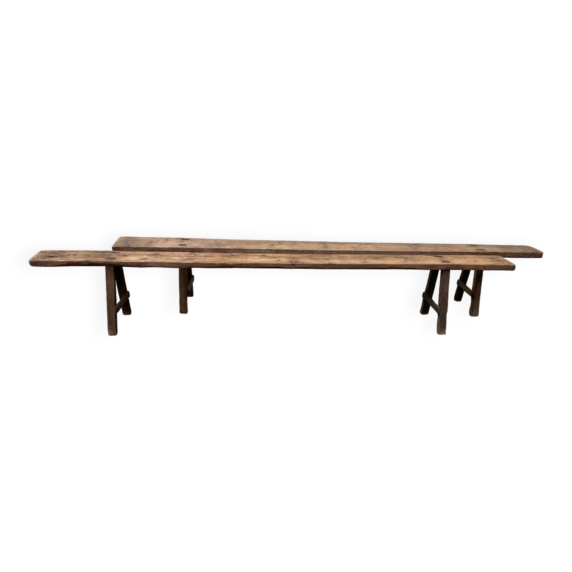 Paire de bancs
