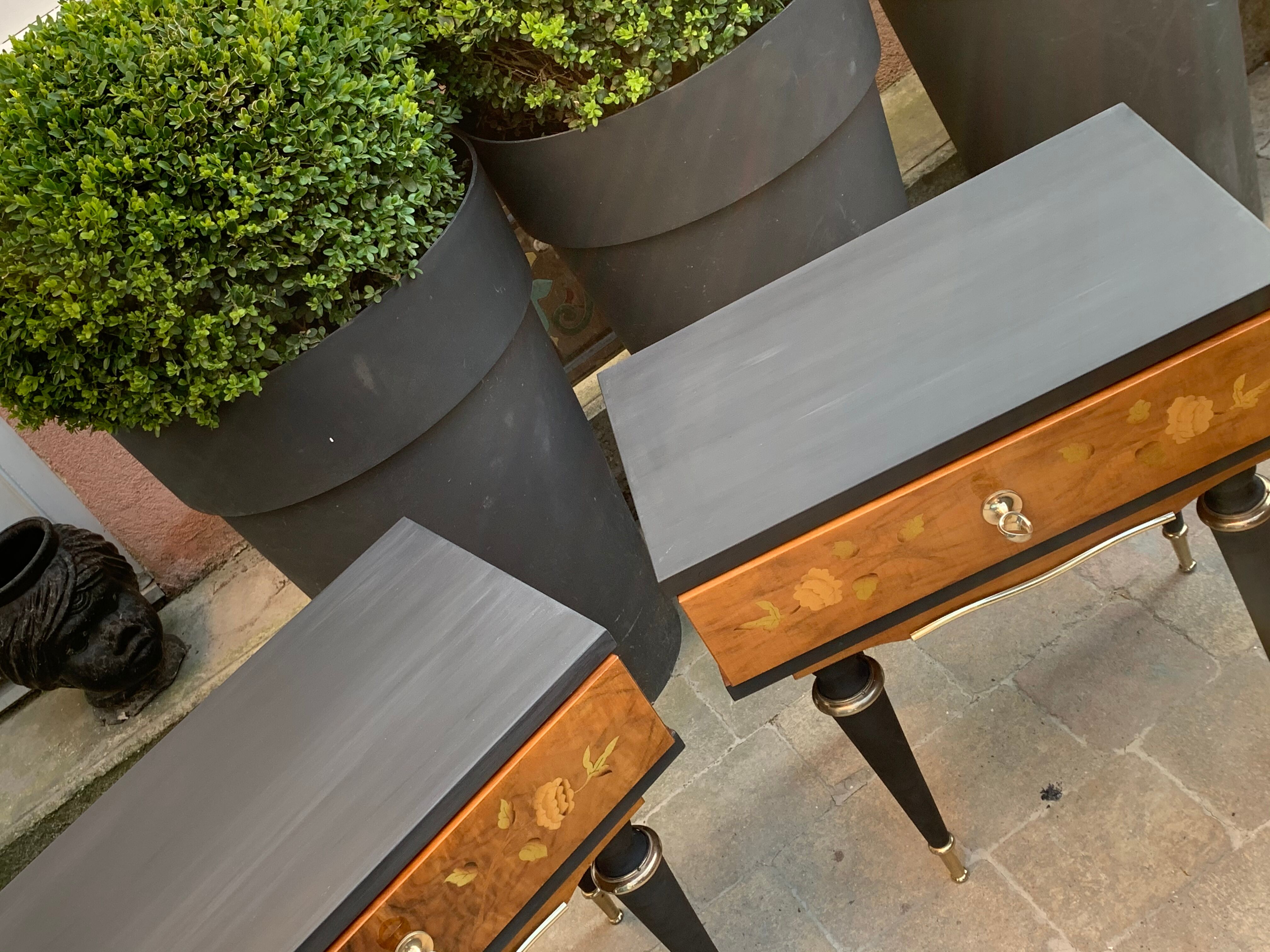 Pair of bedside tables 1970