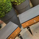 Pair of bedside tables 1970