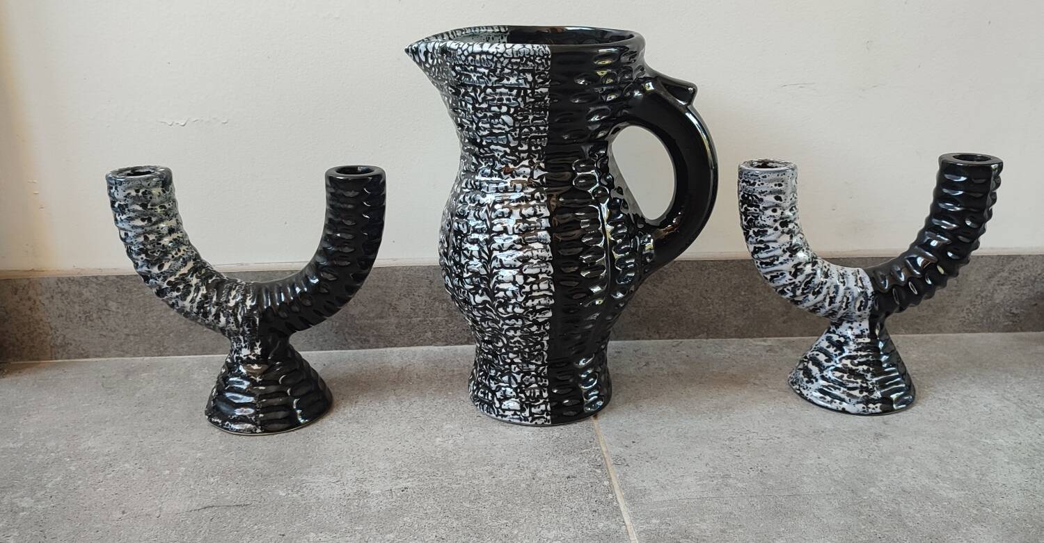 Vintage Ceramic Set 1960s-1970s Design