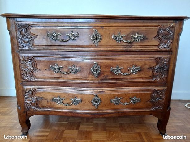 Old style chest of drawers louis xv