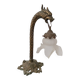 Lampe naga en bronze années 1930