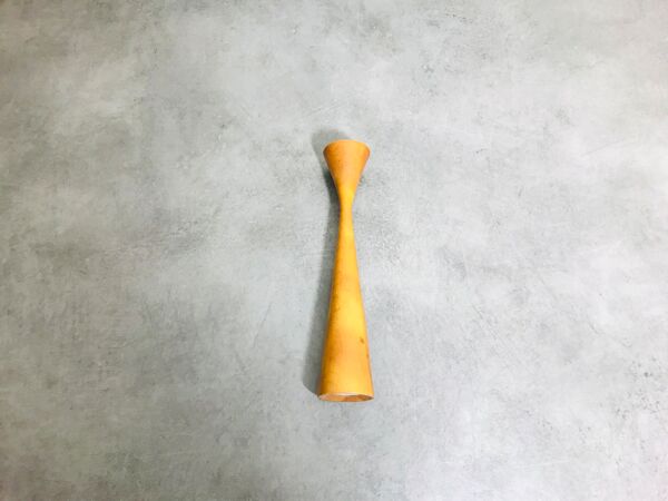 bougeoir scandinave en teck