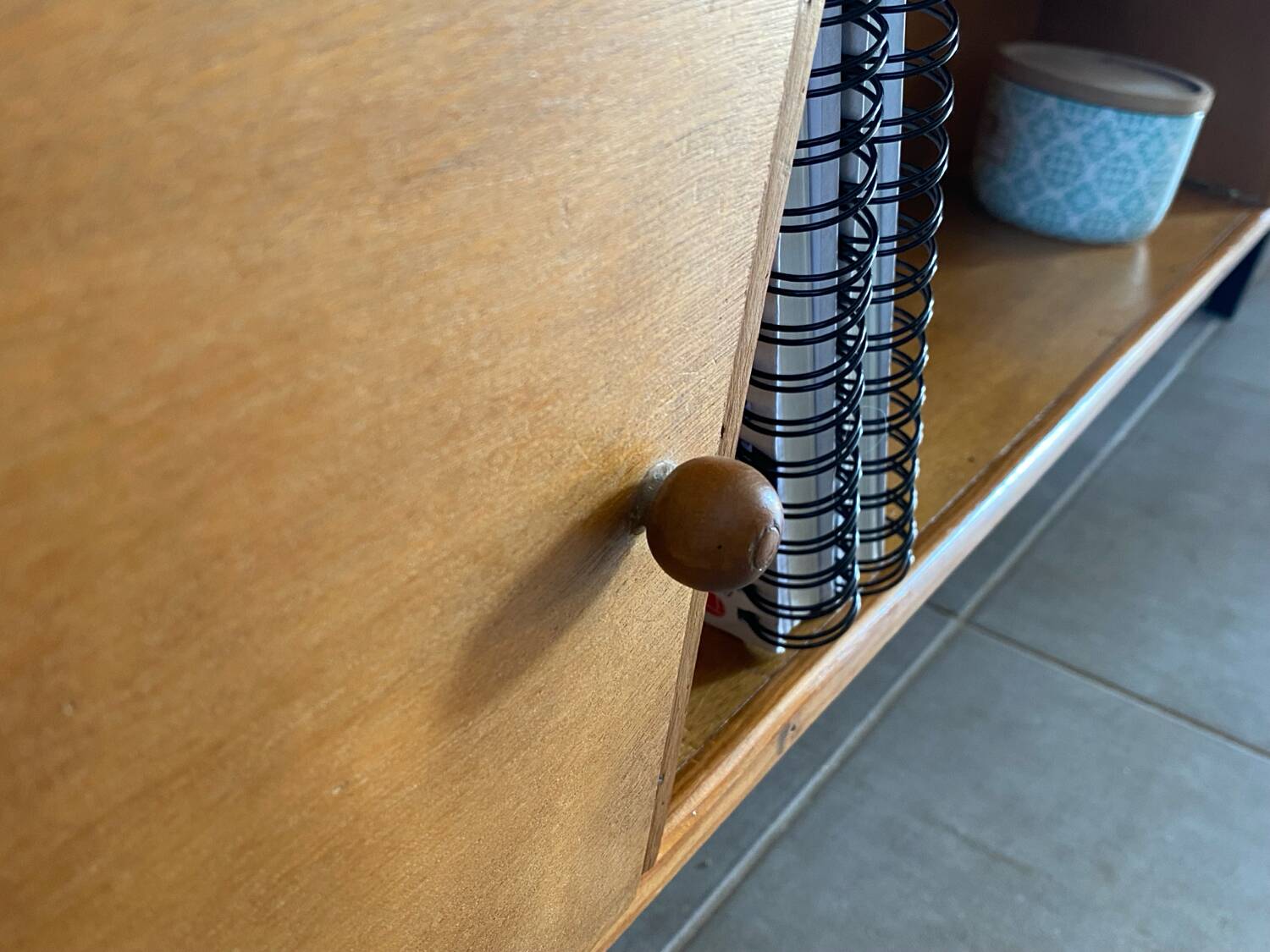 Vintage sideboard 2 levels (shallow)