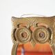 Brass owl mirror