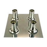 Applique murale cosaque chrome 60s 70s