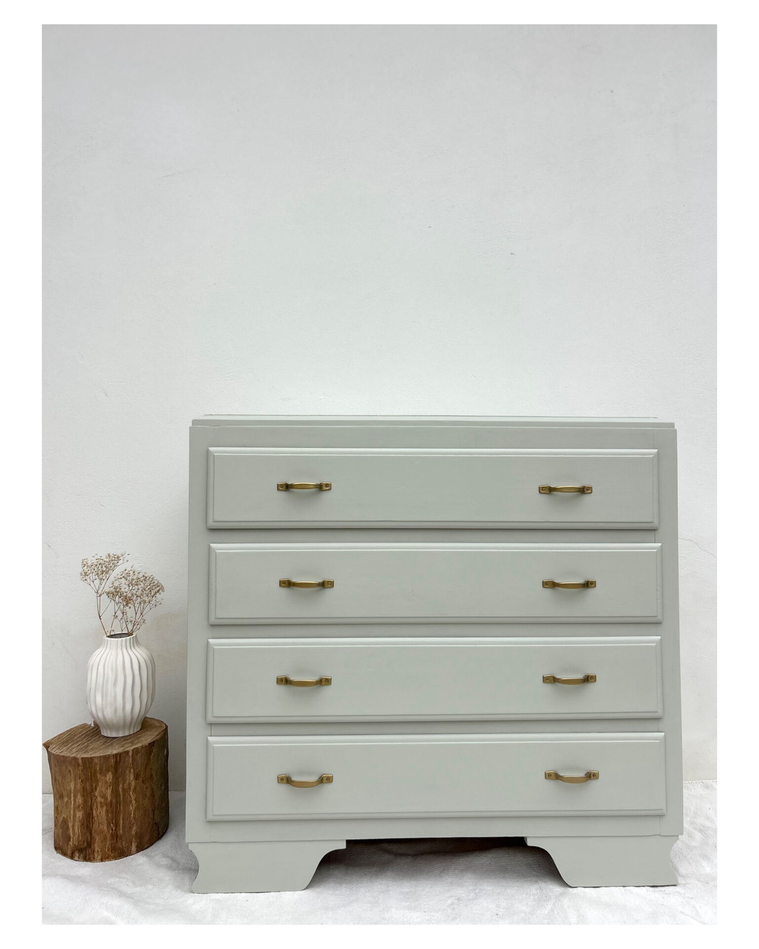 Commode vintage rénovée