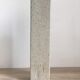 Stoneware soliflore vase signed Jean Claude Monange, "Marguerite" motif
