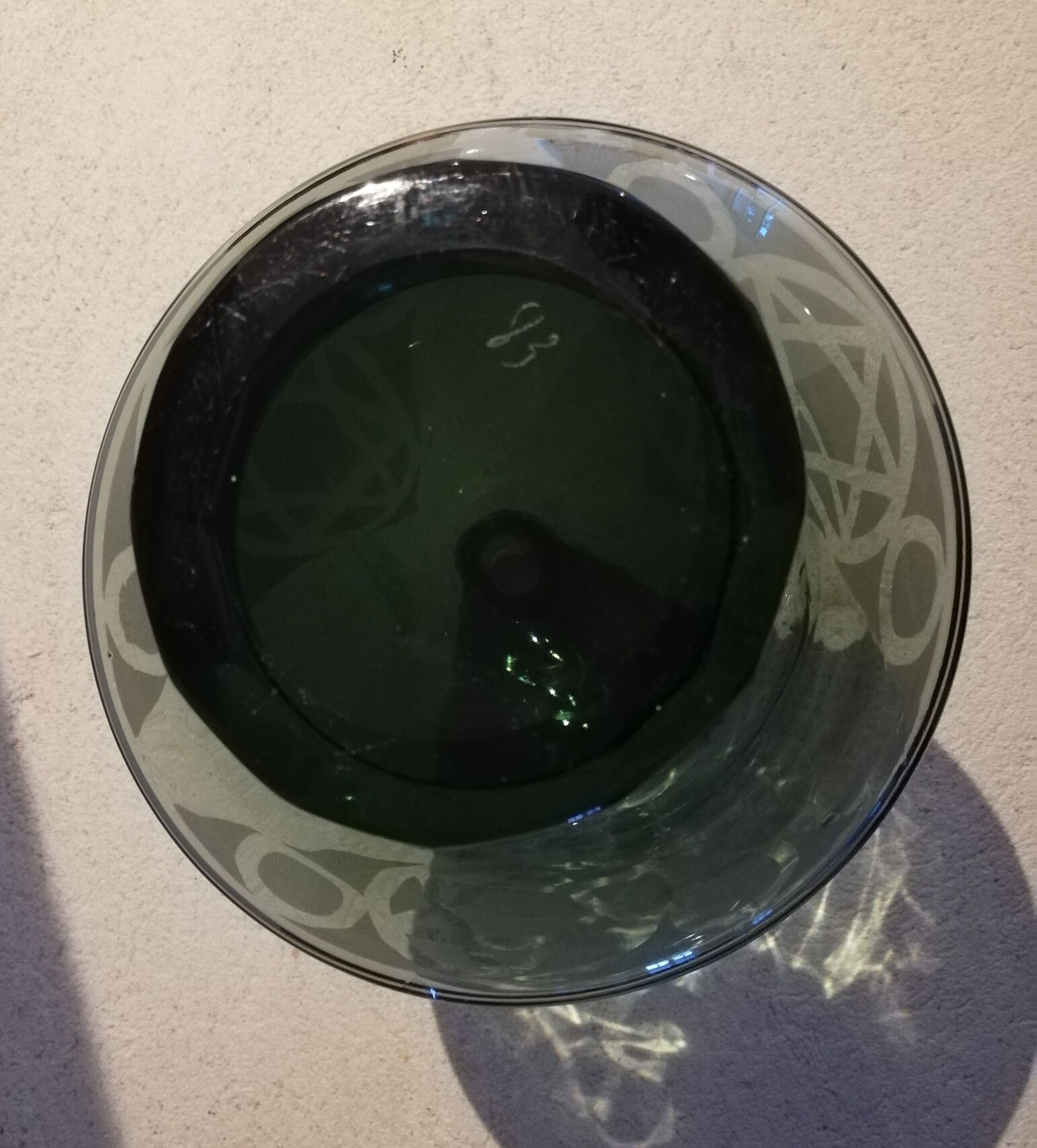 Carafe en verre