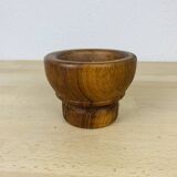 Duo Scandinavian teak bowls from the 60s