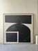 Large contemporary painting unique piece mixed media signed Hubert Mardi