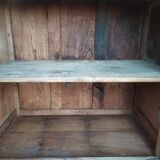 Parisian buffet raw wood