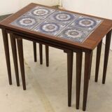 Tables gigognes en palissandre 'Fensmark'