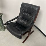 2 "Siesta" armchairs with their ottomans by Ingmar Relling, circa 1970