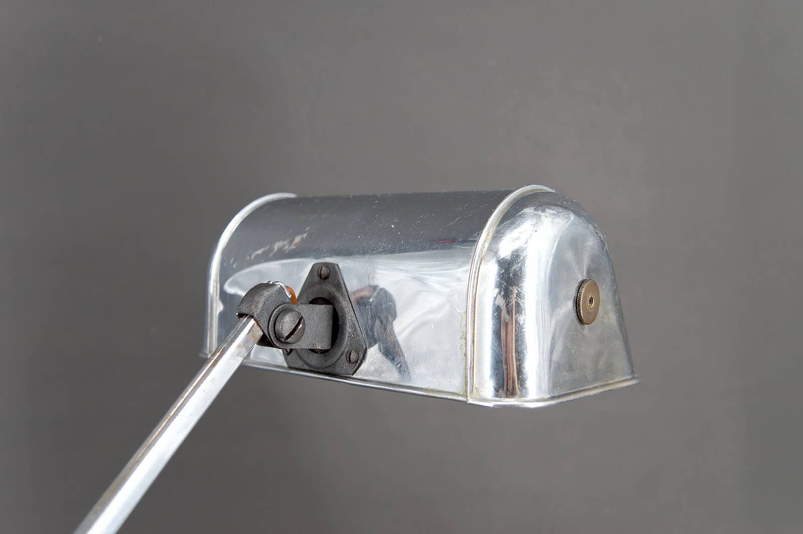 Important Art Deco Modernist Table Lamp, France, c. 1930