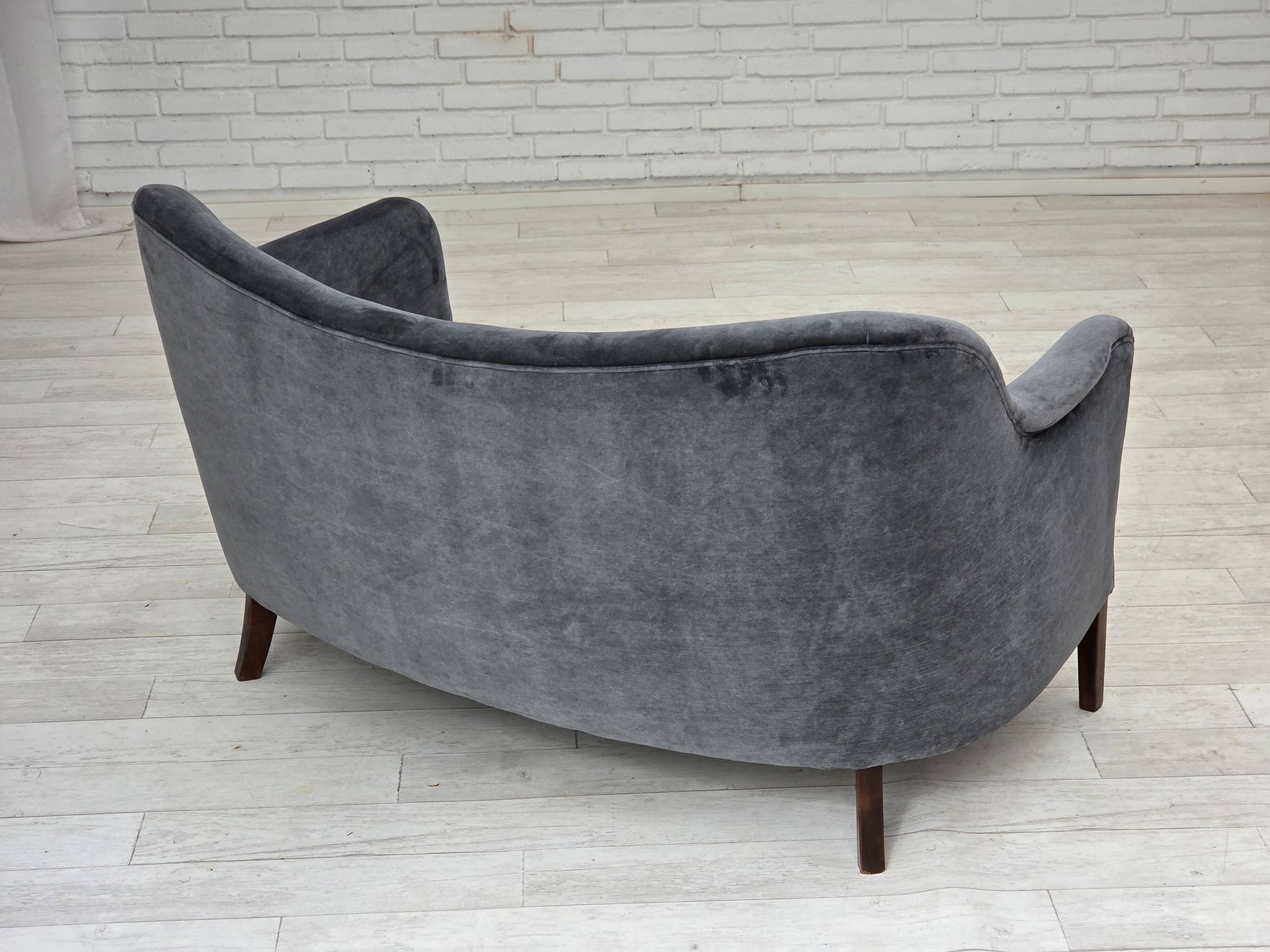 1960s, Danish design by Slagelse Møbelværk, sofa, model 185, reupholstered,