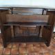 Wooden bar + 3 wooden stool and black skaï of the brand macorest