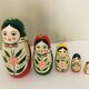 Poupées Russes Matriochkas traditionnelles relookées série de 5