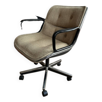 Fauteuil Executive Chair Charles Pollock pour Knoll années 80