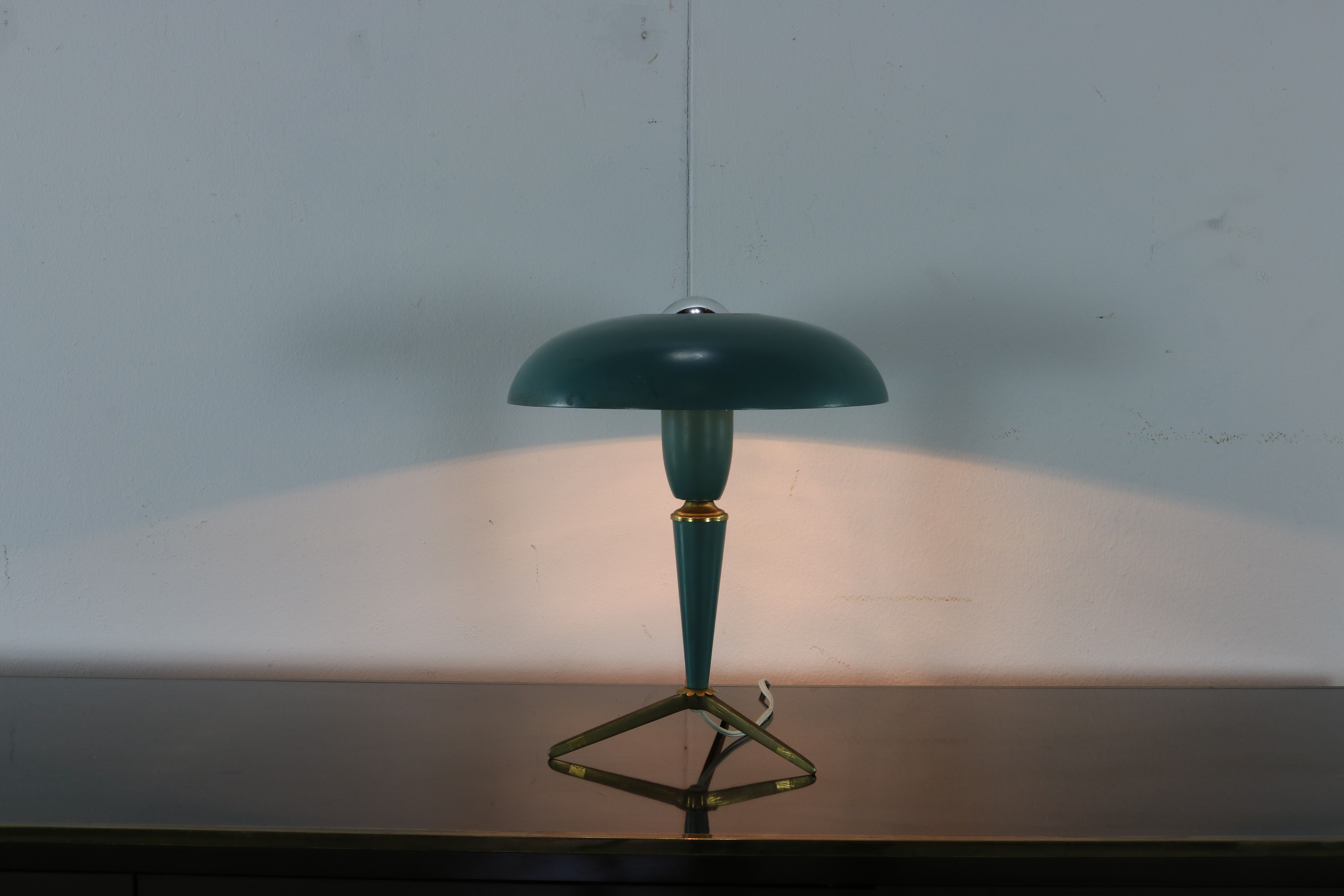 Mid-century dutch design table lamp by Louis Kalff for Philips Holland