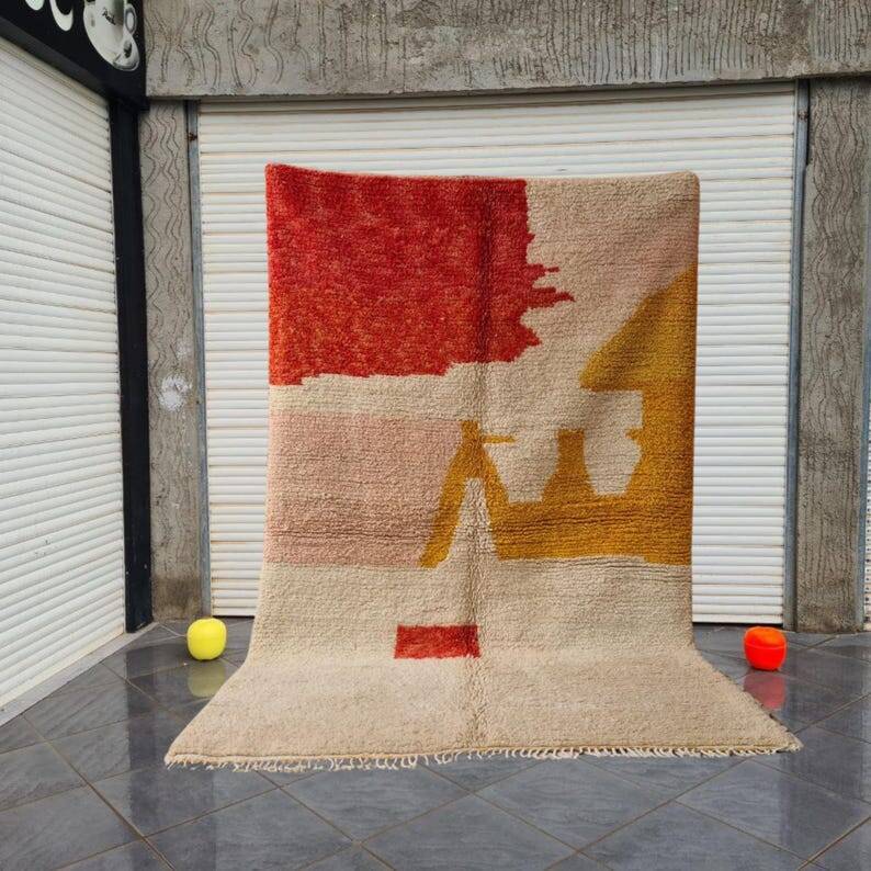 Traditional handmade Berber rug 250cmx150cm