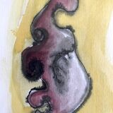 Emmanuelle MESSIKA, Untitled 7 (Drawings series), 2012. Ink on paper signed in pencil