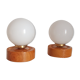 Paire de lampes de chevet
