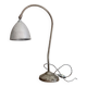 Antique angled metal lamp