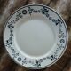 20 mismatched antique flat plates in ironstone