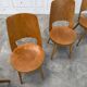 Suite de 6 chaises Baumann en hêtre
